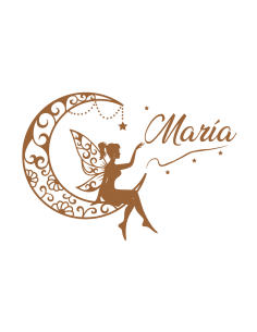 Hada y Luna personalizada 2