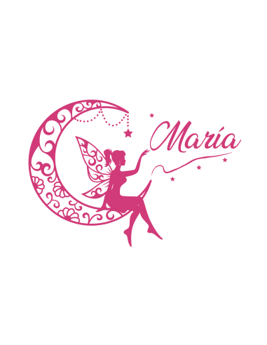 Hada y Luna personalizada Hada y Luna personalizada