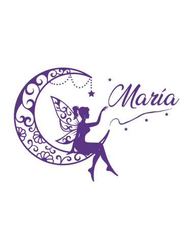 Hada y Luna personalizada Hada y Luna personalizada